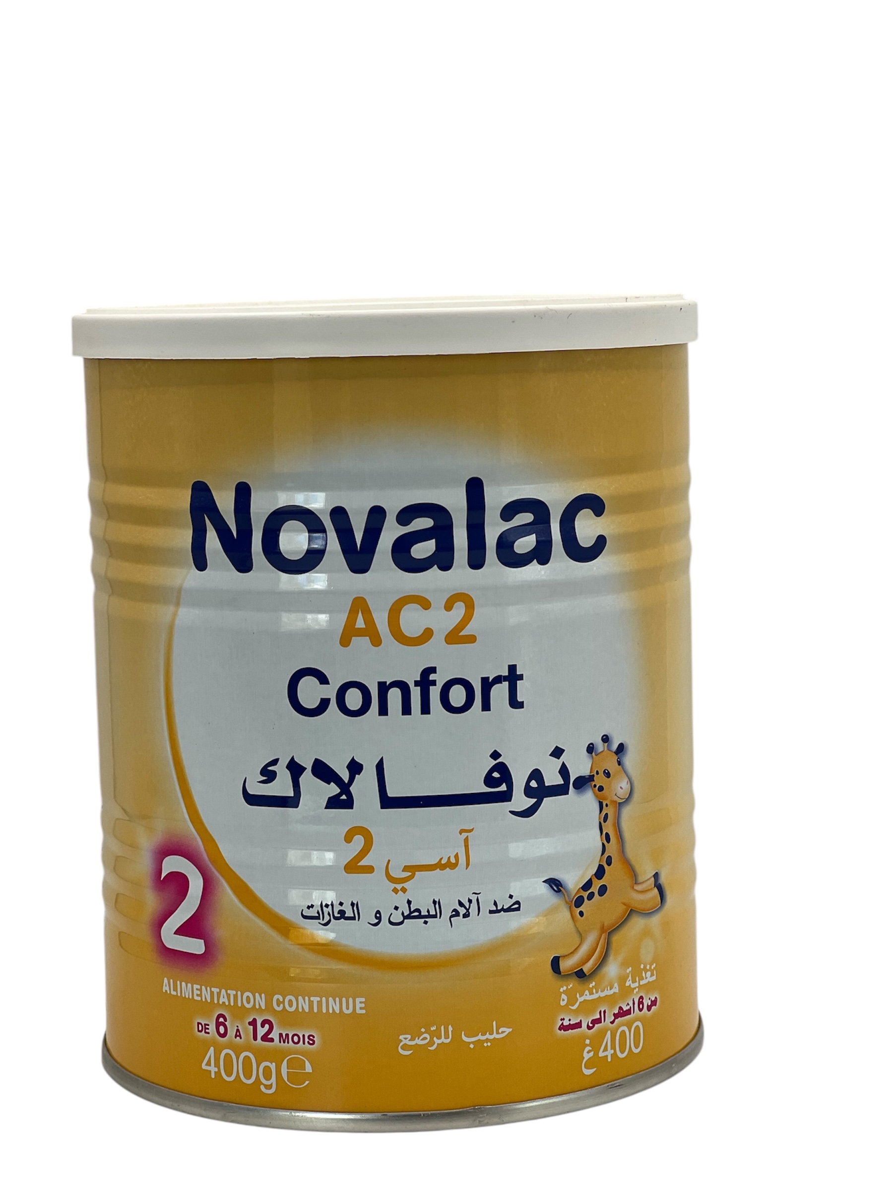 حليب اطفال نوفالاكAR2/400g (ضد آلام البطن والغازات