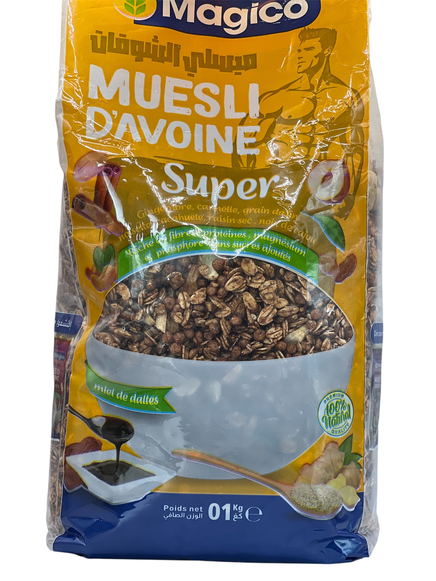 رقائق الشوفان ماجيكو 1كلغ 