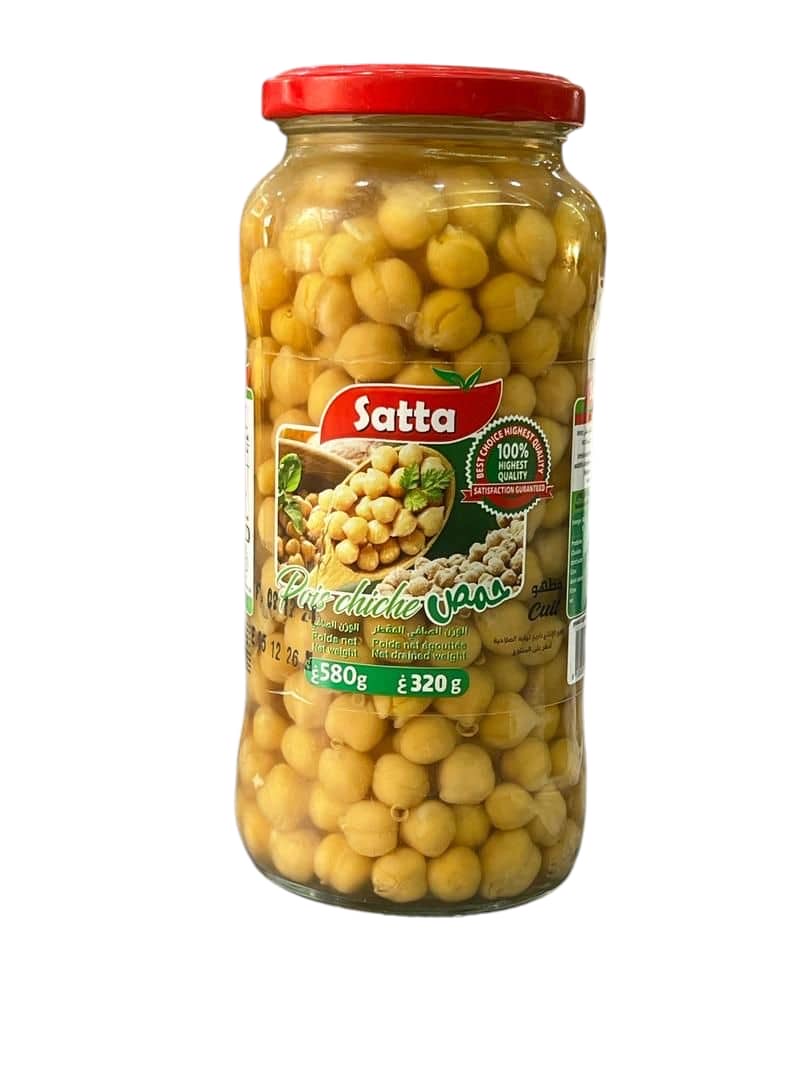 حمص مطهو ساتا  580غ