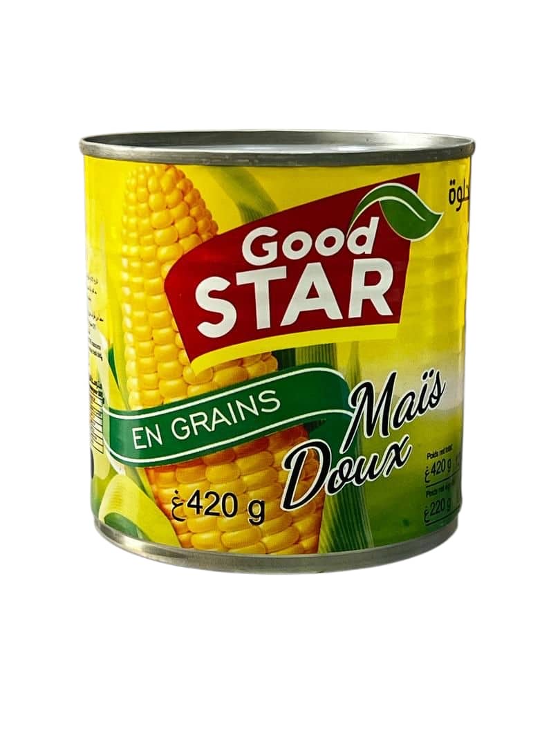 حبوب الذرة قولد ستار  420غ