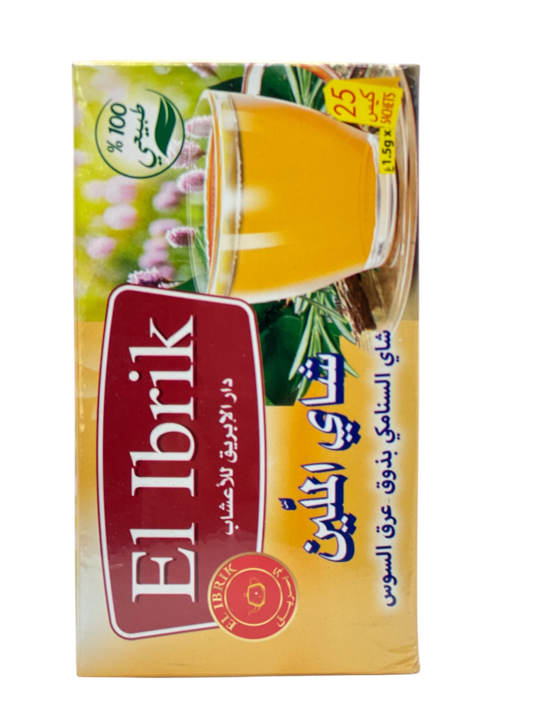 شاي الملين متنوع 25كيس